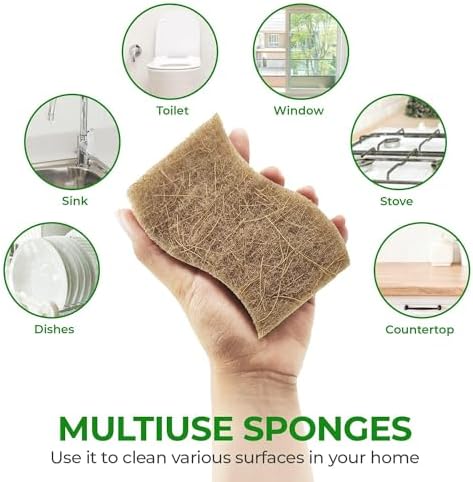 AIRNEX Natural Kitchen Sponges - Image 6
