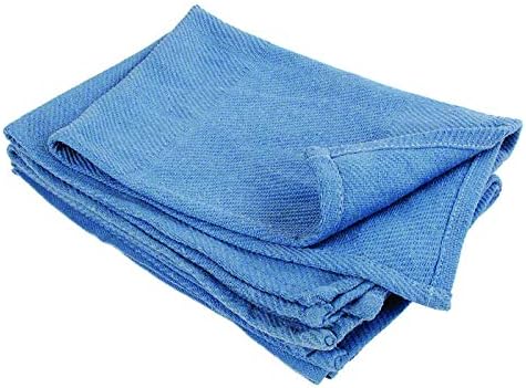 24 Pieces NEW BLUE GLASS CLEANING SHOP TOWELS/HUCK/SURGICAL/DETAILING TOWELS by Unknown