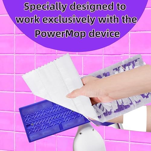 Disposable Mopping Pad Refills for PowerMop Multi-Surface Mopping Pad Refills - Image 3