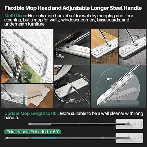 JOYMOOP Microfiber Flat Mop System - Image 4