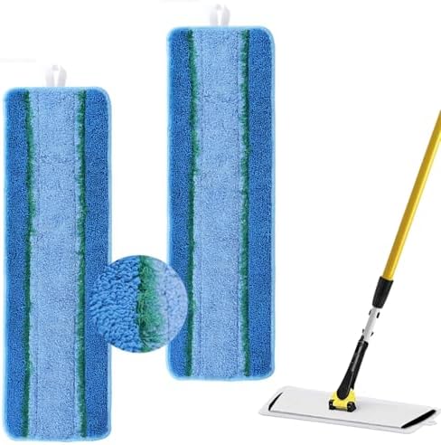 Upgraded Replacement Microfiber Mop Pads by Sgizoku