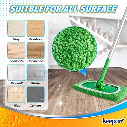KEEPOW Reusable Mop Pads Compatible - Image 5