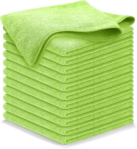 USANOOKS Microfiber Cleaning Cloth Light Green by USANOOKS