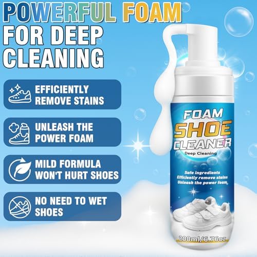 Shoe Cleaner, Deep Cleaning Sole Sneaker Cleaner, Shoe Cleaning Kit - Image 2
