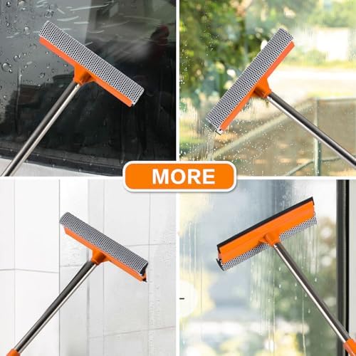2-in-1 Adjustable Window Squeegee - Image 4