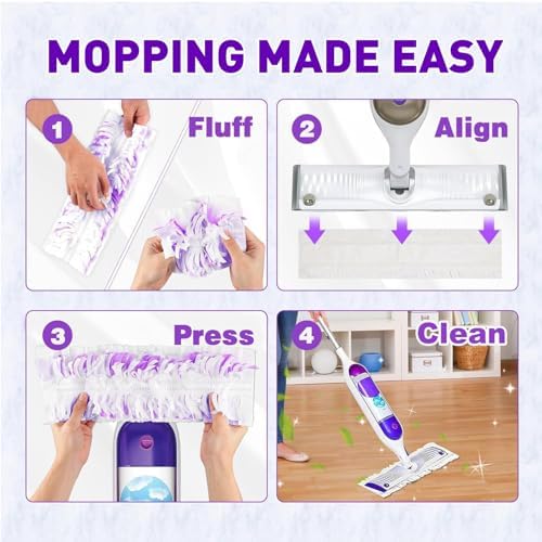 38 Count Thickened Disposable Power Mop Pads Refills - Image 7