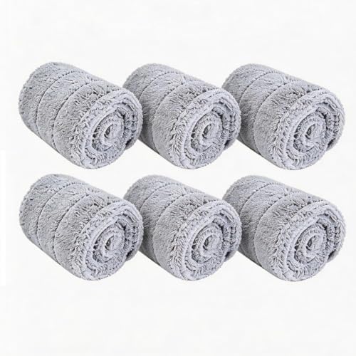 24 Inch Microfiber Mop Pads 5 Pack by Yourhouseworkhelper