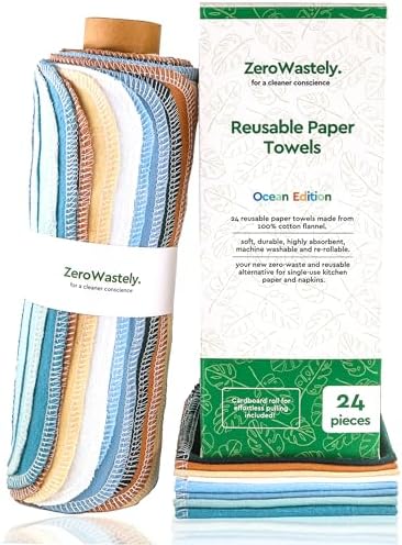 Reusable Paper Towels by ZeroWastely