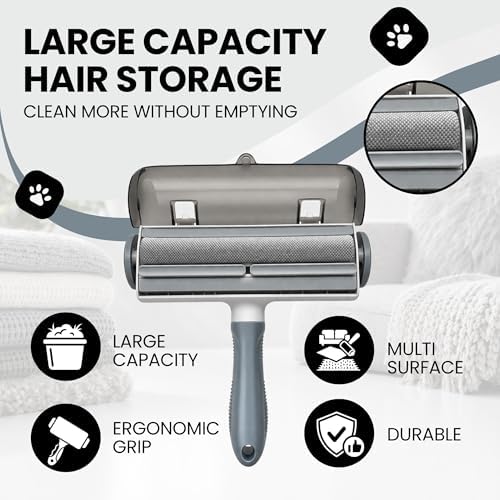 Reusable Pet Hair Remover Roller – Heavy Duty Lint Roller - Image 2
