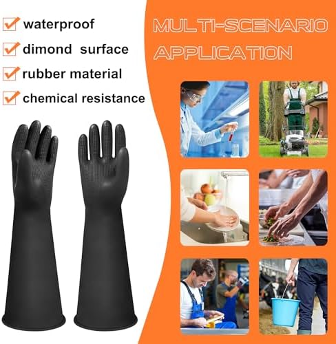 16" Chemical Resistant Gloves - Image 4