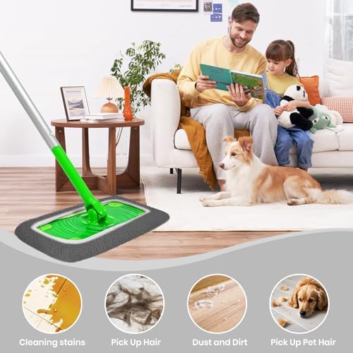 6 Pack Reusable Microfiber Mop Pads - Image 7