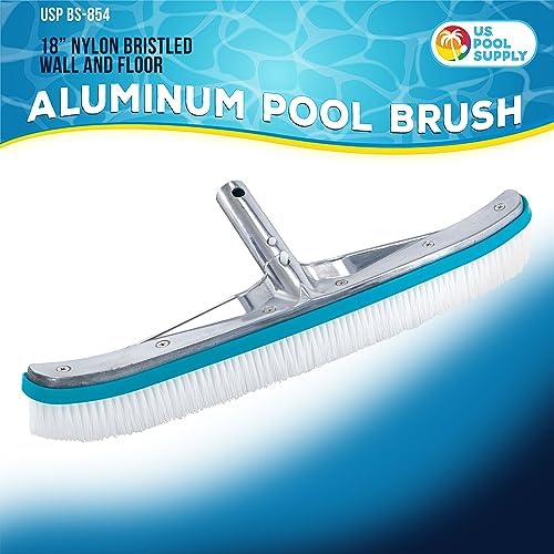 U.S. Pool Supply 18" Pool Brush Head - Image 2