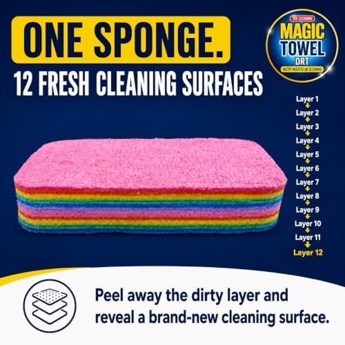 3 Pack 12-Layer Tearable Sponges - Image 2