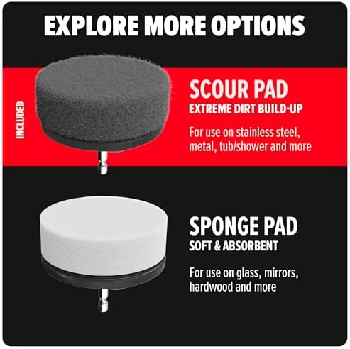 Dirt Devil Scour Pad Cleaning Set, 3 Piece, 3.5" Pads - Image 6