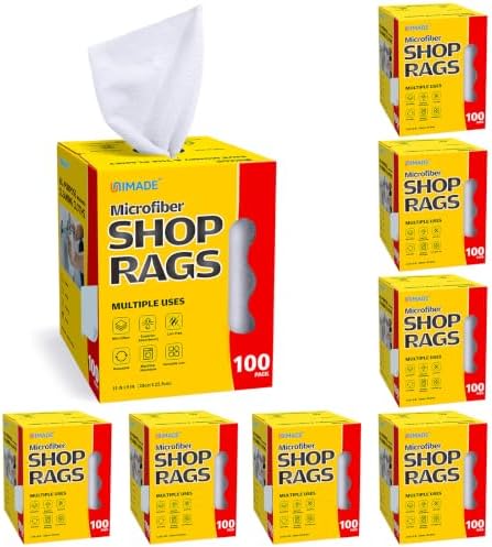UNIMADE Shop Rags, 8 Boxes by Unimade