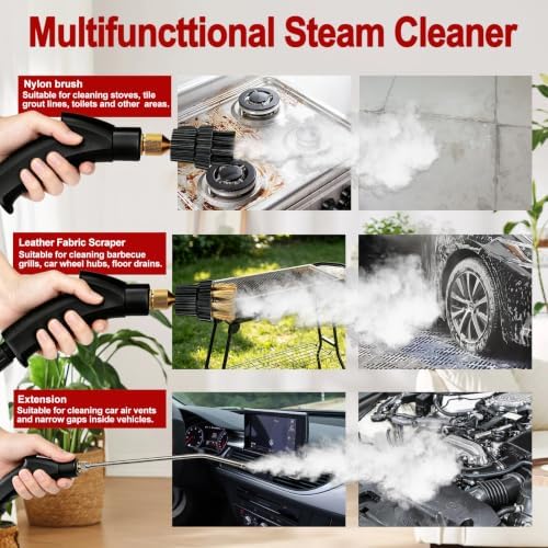 Steam Cleaner, Portable Pressurized Steamer - Image 4