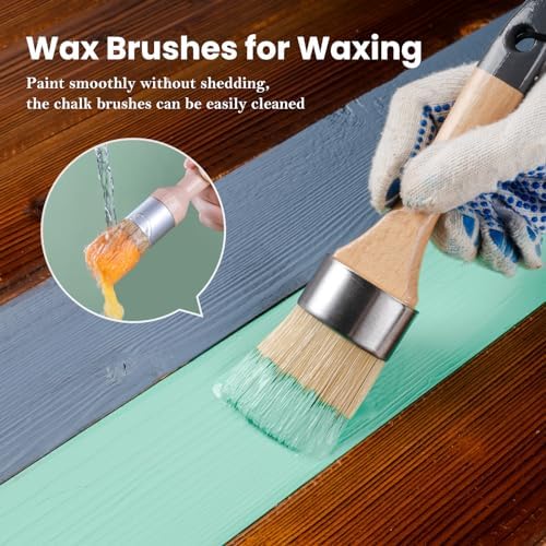 Mister Rui Chalk Wax Paint Brush, Wax Brushes - Image 2