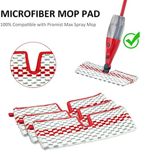 Microfiber Spray Mop Pads Compatible - Image 3