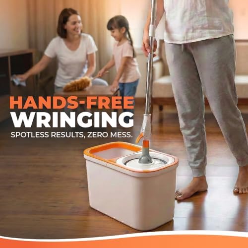 Grazie Spin Mop & Bucket Set - Image 5