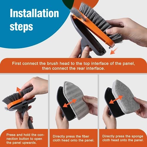 CLEANHOME Tub Tile Scrubber Brush - Image 6