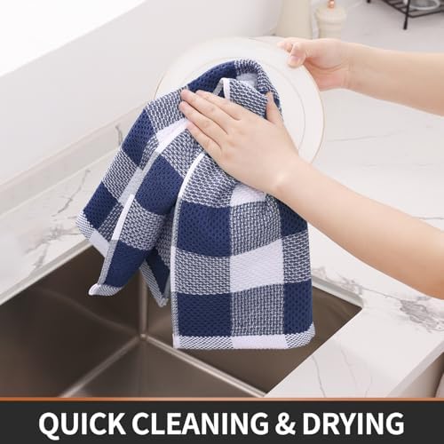Homaxy Kitchen Towels and Dishcloths Set of 12 - Image 5