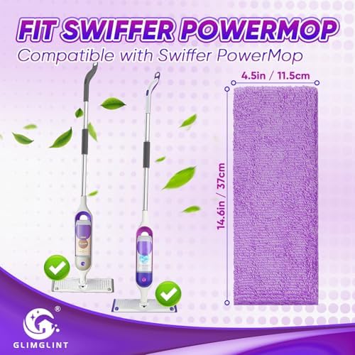 GLIMGLINT Reusable Microfiber Mop Pads Compatible - Image 2