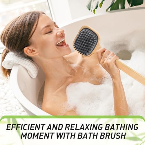 NURENDER 16.92'' Double-Sided Back Scrubber - Image 6