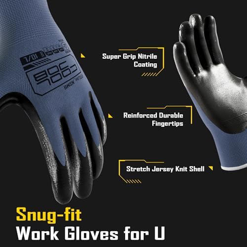 COOLJOB 10/20 Pair Safety Work Gloves - Image 2