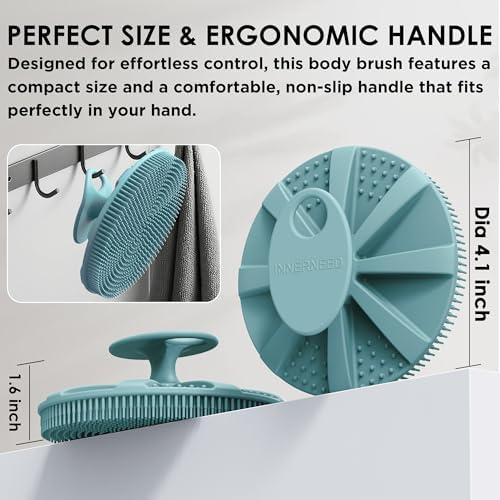 Food-Grade Silicone Body Scrubber - Image 3