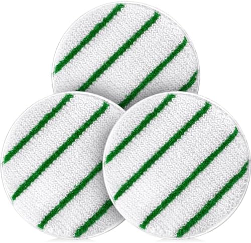 Tioncy 3 Pcs 19 Inches Synthetic Carpet Bonnet Scrubber Brush Carpet Bonnets by Tioncy