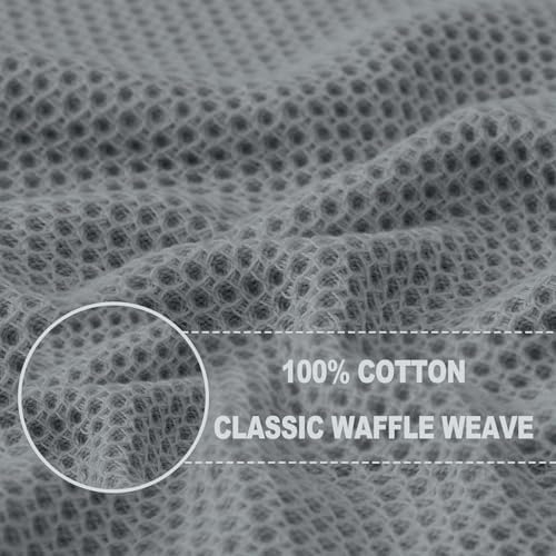Homaxy 100% Cotton Waffle Weave Kitchen Dish Towels 18-Pack - Image 2