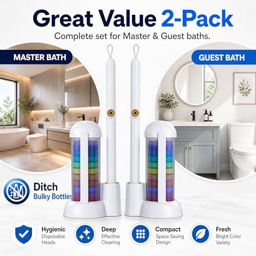 Disposable Toilet Brush Set - Image 3