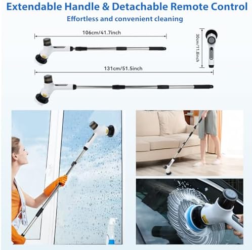 OTraki 11 in 1 Electric Spin Scrubber Cordless - Image 2