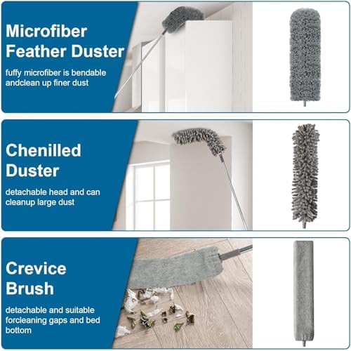 7 Pcs Microfiber Feather Duster - Image 3
