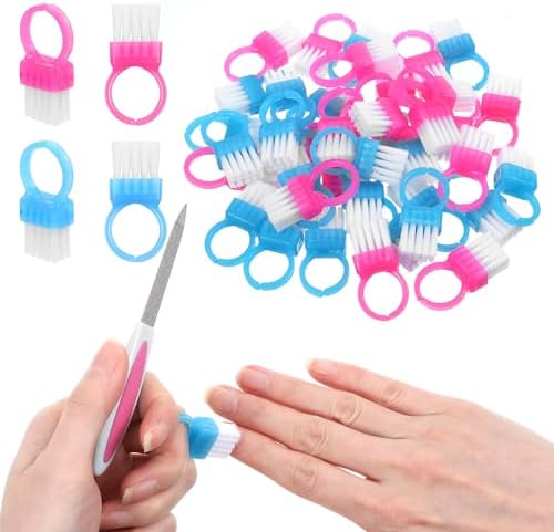 40Pcs Mini Nail Brush Ring Cleaner, Ymapinc Hand & Nail Brush by Unknown