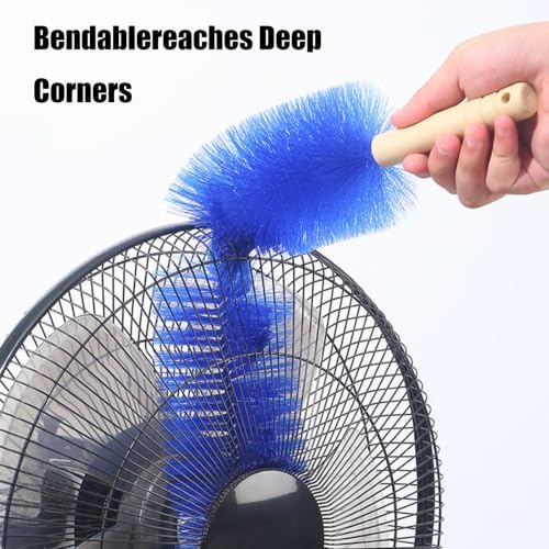 Fan Cleaning Brush, 2026 New Upgrade Bendable Microfiber Head, Washable - Image 2