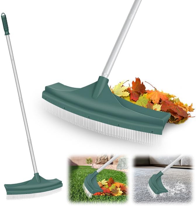 ORIENTOOLS Artificial Turf Rake, Curved Grass Rake by ORIENTOOLS