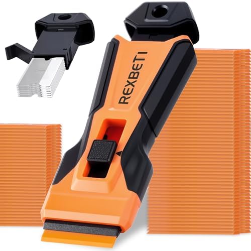 REXBETI Razor Blade Scraper Tool, Glass Stovetop Scraper by REXBETI
