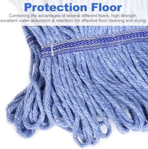 3 Pack Commercial Mop Head Replacement Heavy Duty Mop Head - Image 6