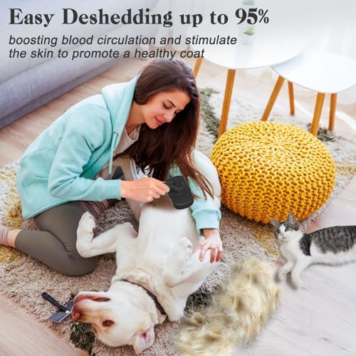 Dipoo Self Cleaning Shedding Brush - Image 5