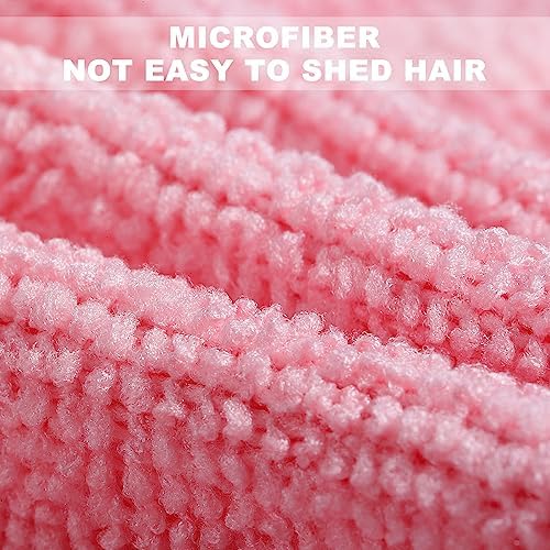 Luiruey Microfiber Cleaning Cloth Rags in A Box -7.9" x 7.9" Reusable - Image 3