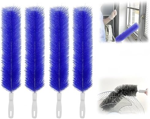 Bendable Microfiber Head, 2026 Fan Cleaner Brush Reusable Dust Remover Washable by TAIRUNF