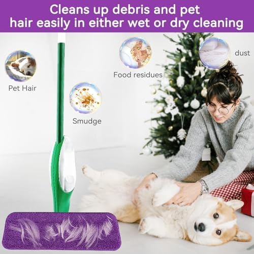 Spray Mop Refills for Libman Freedom Spray Mop, 16in Reusable & Washable - Image 5