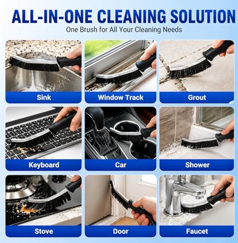 Cadley Cleaning Brush Set of 6, Cleaning Brushes - Image 5