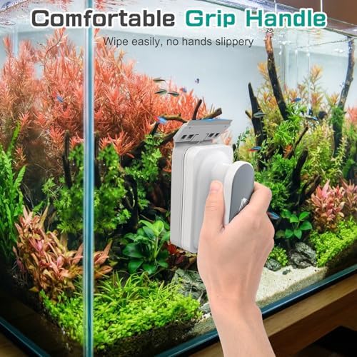 AQQA Aquarium Glass Cleaner, Double-Side Algae Scraper - Image 3