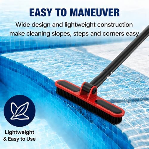 13.7" Swimming Pool Brush Head for Cleaning Pool Walls - Image 6