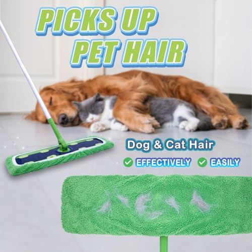 8 Pack XL Microfiber Mop Pads Compatible - Image 6