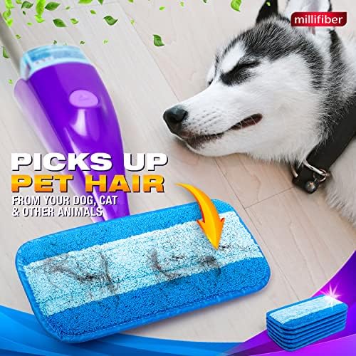 Millifiber Reusable Mop Pads for Swiffer WetJet Mops - Image 4