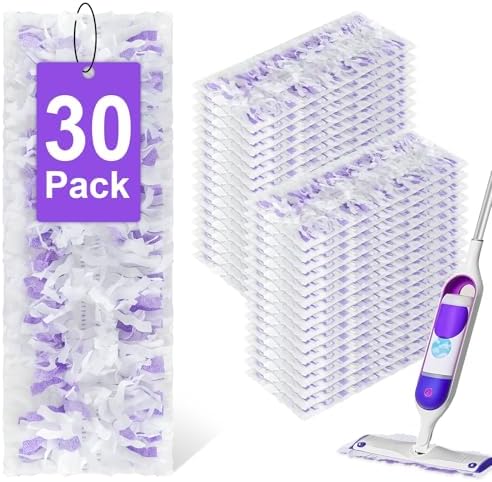 30 Pack Disposable Power Mop Refills by Liminfeit
