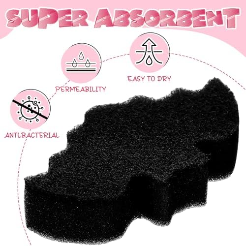 Tioncy 12 Pack Halloween Bat Kitchen Sponges - Image 3